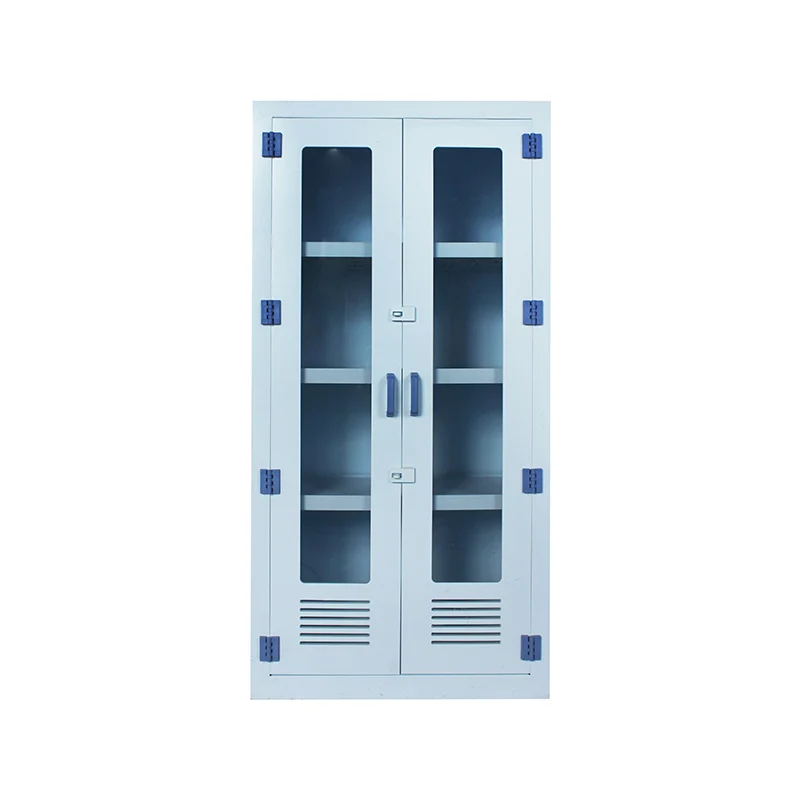 Ντουλάπι αποθήκευσης χημικής ασφάλειας με διπλή πόρτα