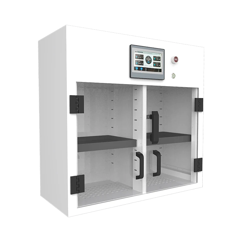 Αυτοκαθαριζόμενο ντουλάπι αποθήκευσης φαρμάκων από χάλυβα